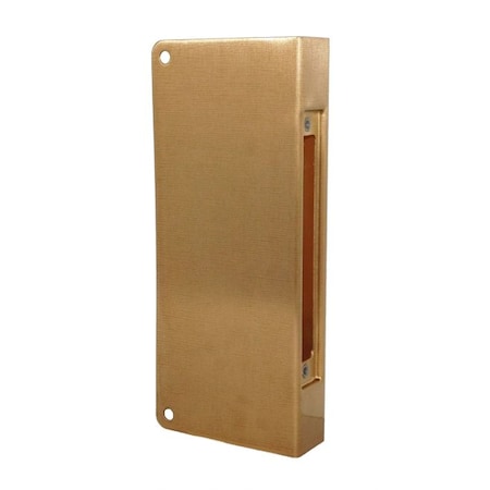 Don-Jo Blank Classic Wrap Around for Mortise Lock with 86 Cut Out for 1-3/4" Door CW504BZ